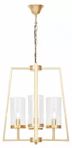 Подвесная люстра LUMINA DECO Fedi LDP 1247-4 F.GD