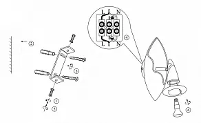 Бра Globo Lord 5433-1