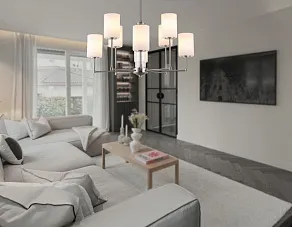 Люстра на штанге Ambrella Light HIGH LIGHT LH56213