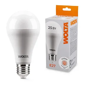 Лампа светодиодная Wolta  E27 25Вт 4000K 25S67BL25E27