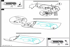 Накладной светильник Eglo ПРОМО Grafik 84026