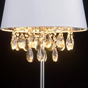 Настольная лампа декоративная Natali Kovaltseva Diamond Space DIAMOND SPACE 81010-2T CHROME