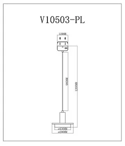 Подвесной светильник Moderli Solumn V10503-PL