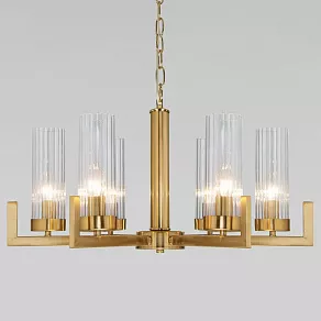 Подвесная люстра Eurosvet Arganie 60133/6 латунь