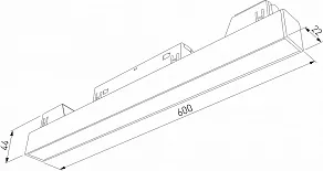 Встраиваемый светильник Elektrostandard Slim Magnetic 85077/01