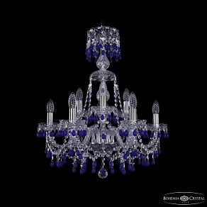 Подвесная люстра Bohemia Ivele Crystal 1410 1410/6+3/195/XL-66 Ni V3001