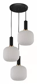 Подвесной светильник LUMINA DECO Gato LDP 1217-3 WT+BK