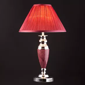 Настольная лампа декоративная Eurosvet Majorka 008/1T MRD (бордо)