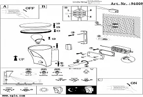 Светильник на штанге Eglo ПРОМО Propenda 96009