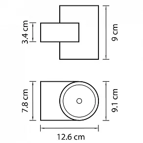 Накладной светильник Lightstar Paro LED 361694