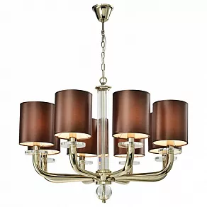 Подвесная люстра Newport  3338/C gold без абажуров