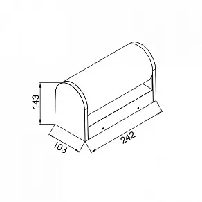 Накладной светильник Mantra GANT 9155