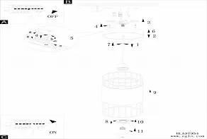 Подвесной светильник Eglo ПРОМО Norumbega 97954
