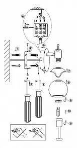 Бра Globo Galvin 56101-1