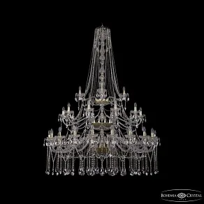 Подвесная люстра Bohemia Ivele Crystal 1413 1413/20+10+5/530/h-201/3d G