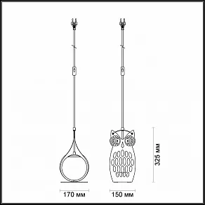 Настольная лампа декоративная Odeon Light Ulvin 4006/1T