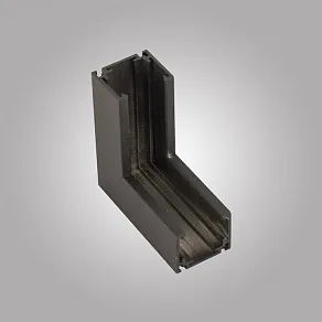Соединитель угловой внутренний для треков накладных AM-Group  MAGNET AM504 BK