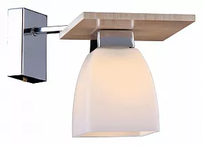 Бра Natali Kovaltseva 11401 TRENTO 11401/1W CHROME, WHITE OAK