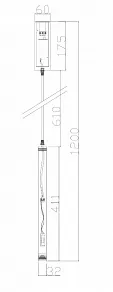 Подвесной светильник Freya Telescope FR5168PL-L3B