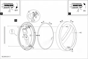 Накладной светильник Eglo Sevilia 96271