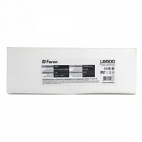 Блок питания с проводом Feron LB500 25934