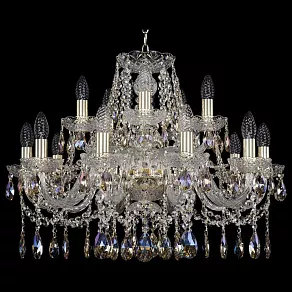Подвесная люстра Bohemia Art Classic 11.12 11.12.10+5.240.Gd.Sp.K801