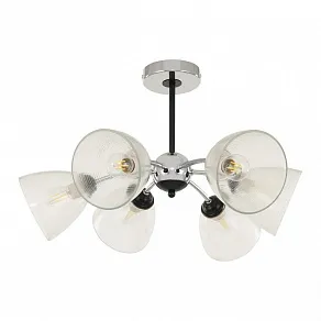 Люстра на штанге Arte Milano Napoli-329007 329007/3+3 CR.BK