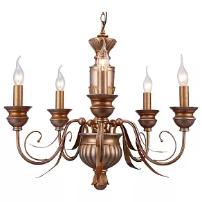 Подвесная люстра Arte Lamp Doratura A9075LM-5GA