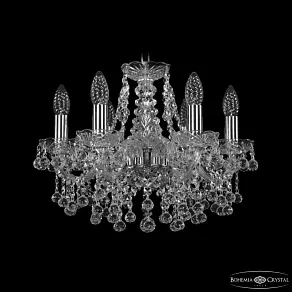 Подвесная люстра Bohemia Ivele Crystal 1409 1409/6/141 Ni