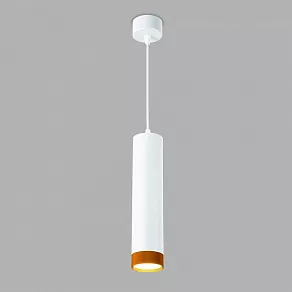 Подвесной светильник Eurosvet Tony 50164/1 LED белый/золото