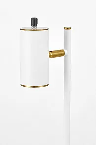 Настольная лампа офисная LUMINA DECO MIRRA LDT 7731-1 WT+MD