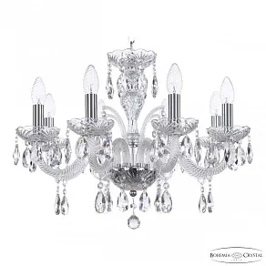 Подвесная люстра Bohemia Ivele Crystal 118 118/8/195 Ni