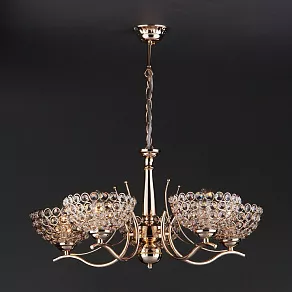 Подвесная люстра Eurosvet Mirage 30119/5 золото