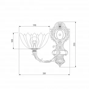 Бра Eurosvet Bela 6051/1