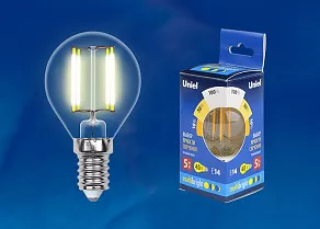 Лампа светодиодная Uniel  E14 5Вт 3000K UL-00002369