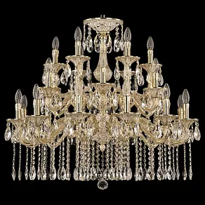 Подвесная люстра Bohemia Ivele Crystal 7102 71102/12+6+6/300/2d A GW