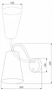 Бра TK Lighting Wire 2448 Wire Colour