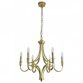 Подвесная люстра Newport DANIELA 3456/С brass