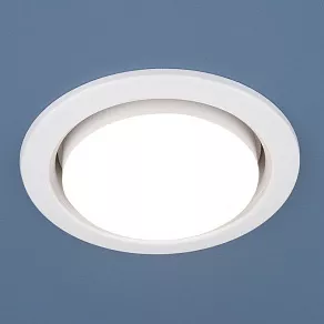 Встраиваемый светильник Elektrostandard Circu 1035 GX53 WH