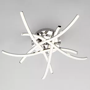 Потолочная люстра Eurosvet Graphic 90108/5 хром 45W