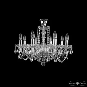 Подвесная люстра Bohemia Ivele Crystal 1402 1402/8/195 Ni Tube