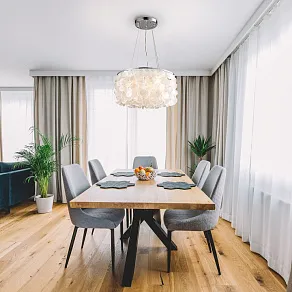 Подвесная люстра Eurosvet  60005/4 хром