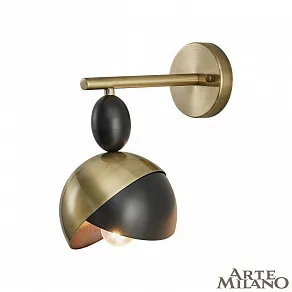 Бра Arte Milano Neapolis-71307 271307/1B BK/GD