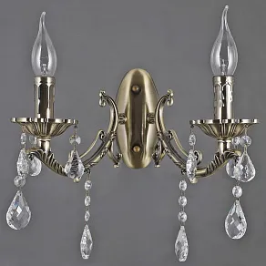 Бра ILLUMICO CASTOR IL9927-2WSQ-24 AB CASTOR