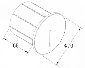 Встраиваемый светильник Maytoni Lock O014SL-L3B3K