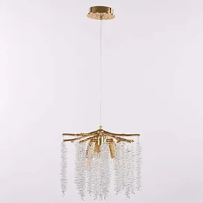 Подвесная люстра Arte Milano Веточка 230110.300.3.E14.A GD