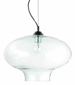 Подвесной светильник Ideal Lux Bistro' BISTRO' SP1 ROUND TRASPARENTE