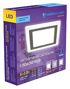 Встраиваемый светильник Ambrella DCR DCR392
