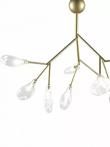 Подвесная люстра Natali Kovaltseva GRACE ll GRACE 75554/9С GOLD SATIN