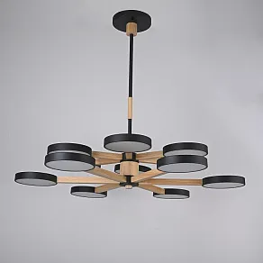 Люстра на штанге Imperiumloft TURNA Black TURNA-DBL01